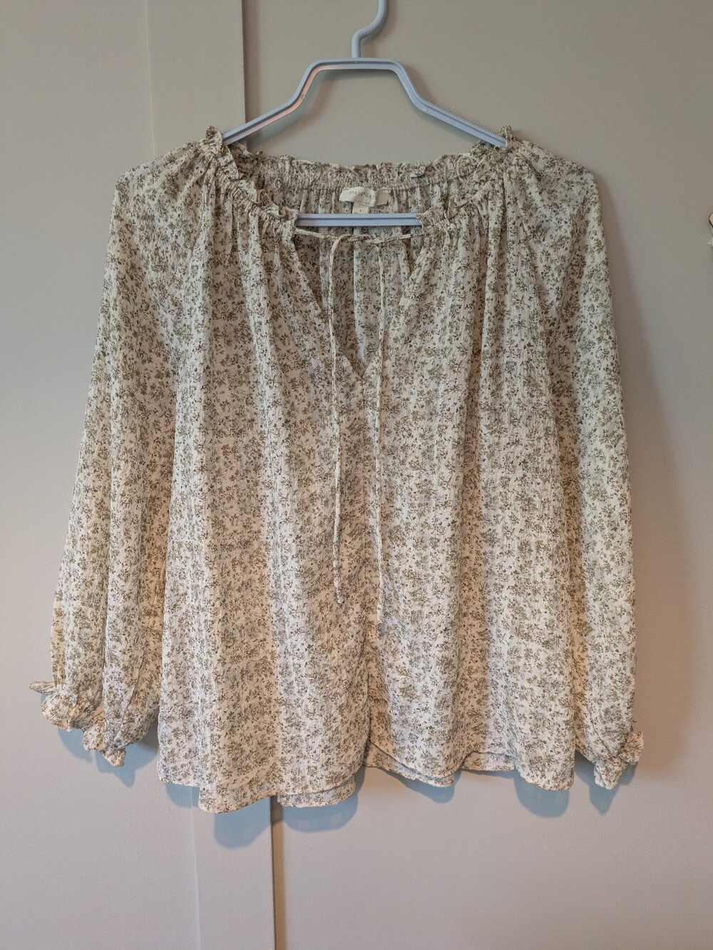 Grade And Gather Floral Blouse